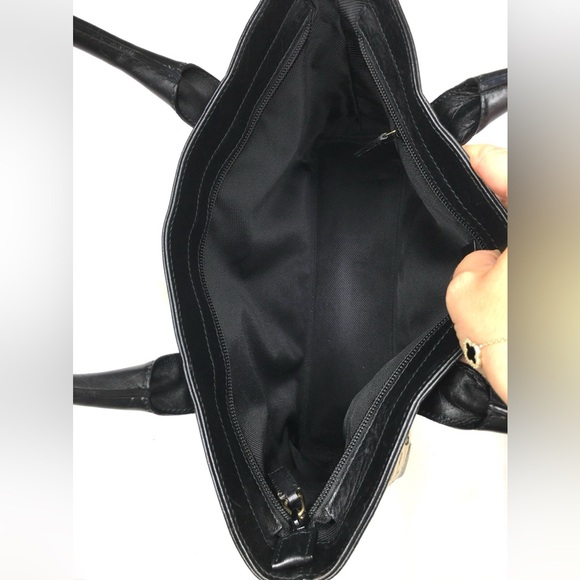 Authentic Gucci black grey monogram canvas tote bag - Picture 14 of 16